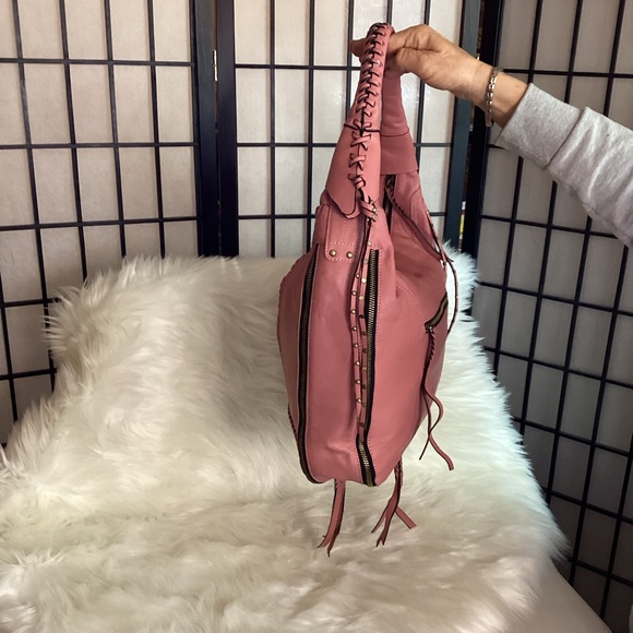 OrYANY Whipstitch Expandable Leather Hobo Bag - Picture 16 of 16